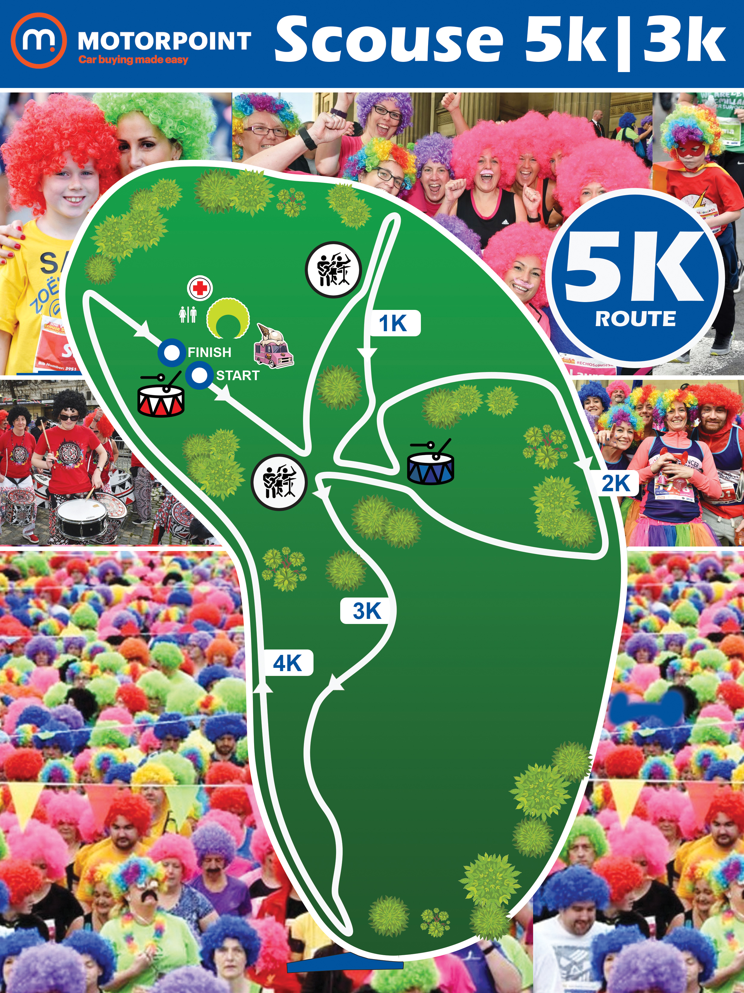 5k route map
