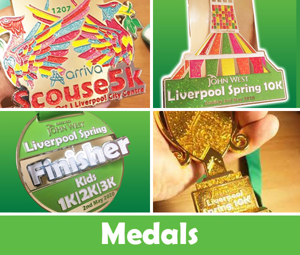 2023 Liverpool Spring 10k medal