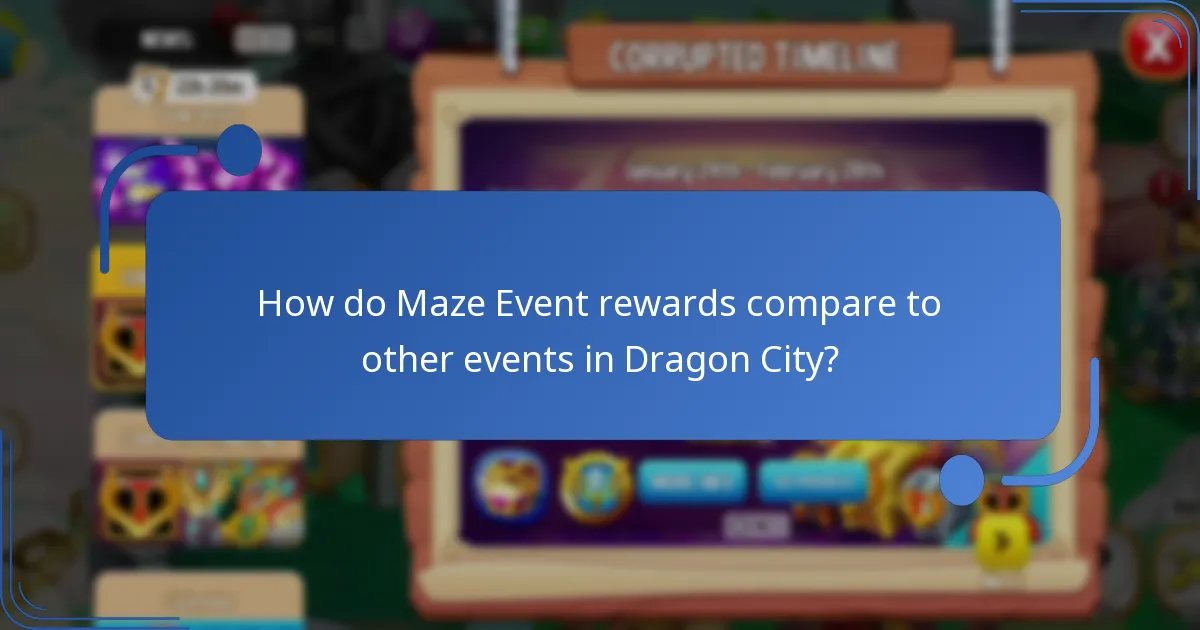 How does the Dragon City Maze Event work?