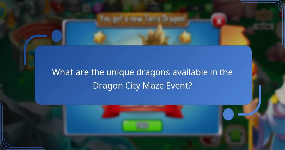 What are the mechanics of the Dragon City Maze Event?